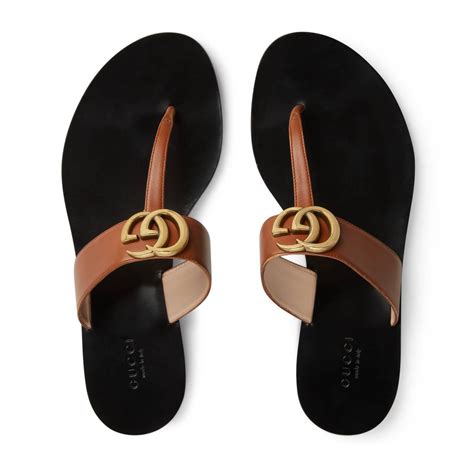 gucci women's leather thong sandal with web|Gucci thong sandals for cheap.